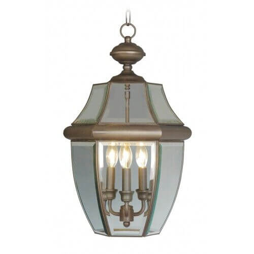 LIVEX LIGHTING 2355-07 Monterey Outdoor Pendant Lantern Fredericton