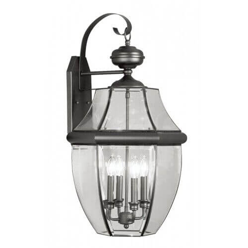 LIVEX LIGHTING 2356-04 Monterey Wall Lantern Mississagua