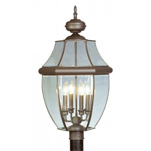 LIVEX LIGHTING 2358-07 Monterey Outdoor Post Head Calgary