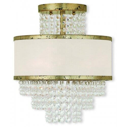 LIVEX LIGHTING 50793-28 Prescott Ceiling Mount Montreal