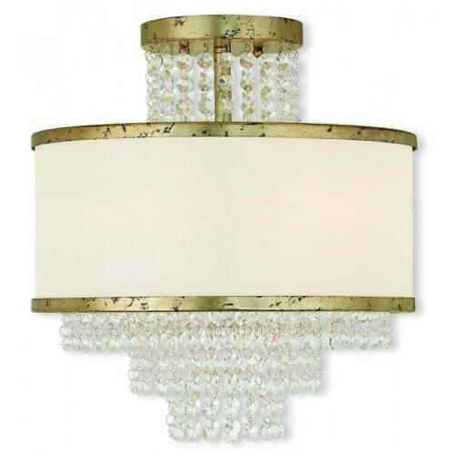 LIVEX LIGHTING 50794-28 Prescott Ceiling Mount Montreal