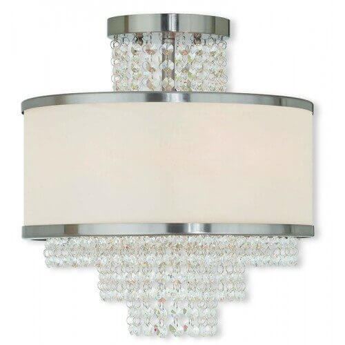 LIVEX LIGHTING 50794-91 Prescott Ceiling Mount Halifax