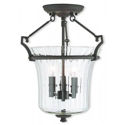 LIVEX LIGHTING 50923-07 Cortland Ceiling Mount Halifax