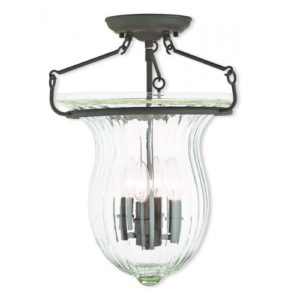 LIVEX LIGHTING 50945-07 Andover Ceiling Mount HALIFAX