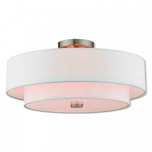LIVEX LIGHTING 51045-91 Claremont Ceiling Mount Halifax