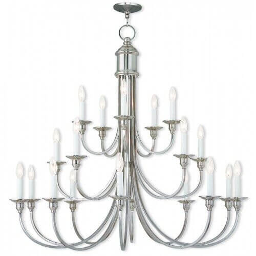 LIVEX LIGHTING 5140-91 Cranford Grand Chandelier Montreal