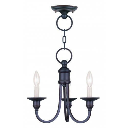 LIVEX LIGHTING 5143-67 Cranford Mini Chandelier Montreal