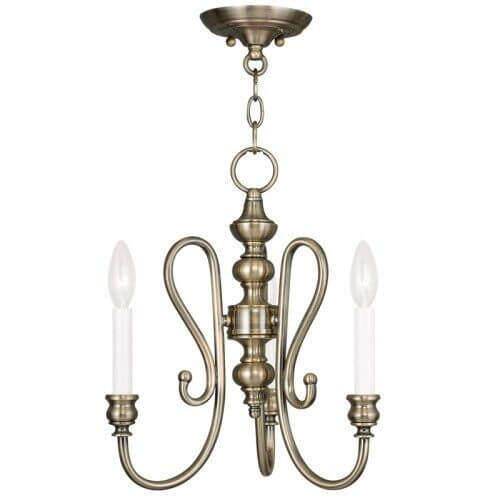 LIVEX LIGHTING 5163-01 Caldwell Mini Chandelier Edmonton