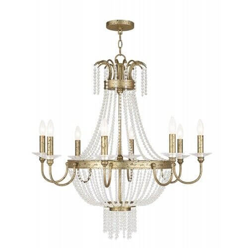 LIVEX LIGHTING 51848-28 Valentina Chandelier Halifax