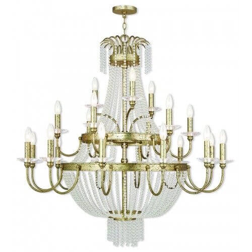 LIVEX LIGHTING 51877-28 Valentina Foyer or Grand Chandelier Ottawa