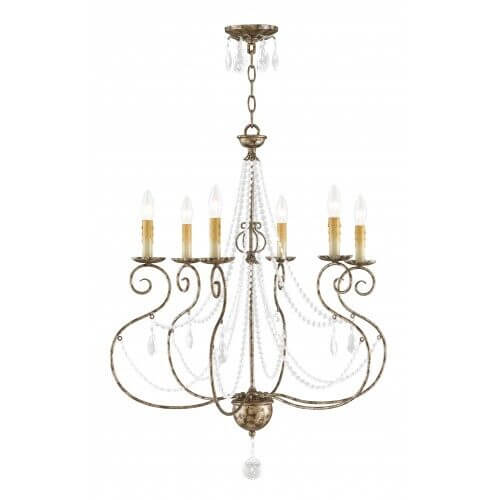 LIVEX LIGHTING 51906-36 Isabella Chandelier Halifax