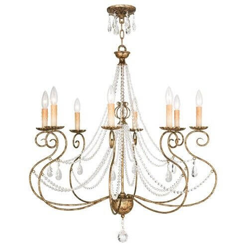 LIVEX LIGHTING 51908-36 Isabella Chandelier Winnipeg