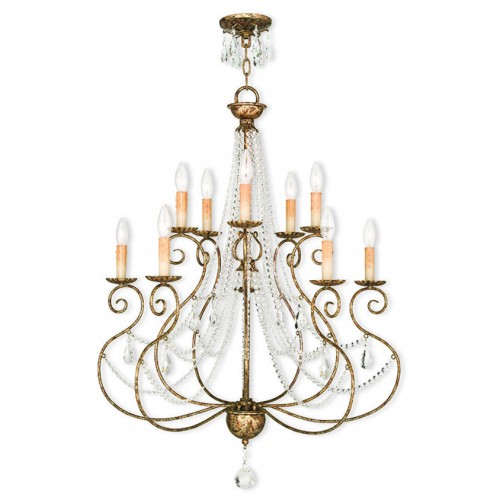 LIVEX LIGHTING 51909-36 Isabella Foyer or Grand Chandelier Halifax