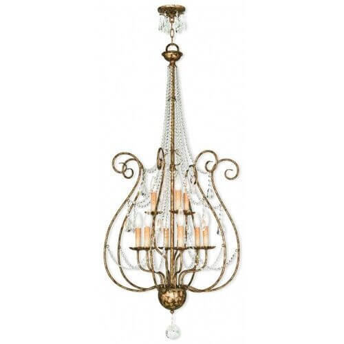 LIVEX LIGHTING 51911-36 Isabella Foyer or Grand Chandelier Edmonton