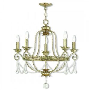 LIVEX LIGHTING 51955-28 Sophia Chandelier Fredericton