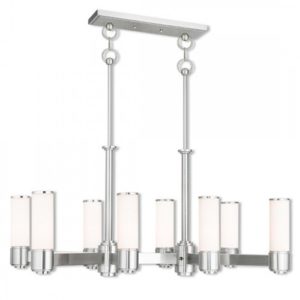 LIVEX LIGHTING 52108-91 Weston Linear Chandelier Mississagua