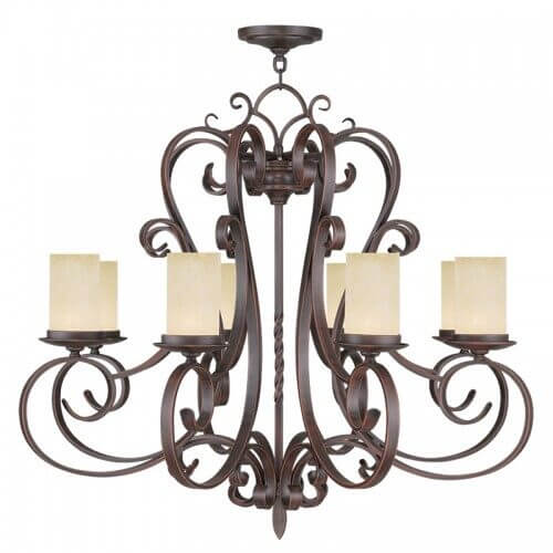 LIVEX LIGHTING 5488-58 Millburn Manor Dinette Chandelier Winnipeg