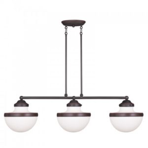 LIVEX LIGHTING 5718-67 Oldwick Linear Chandelier Montreal