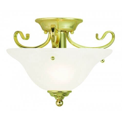 LIVEX LIGHTING 6109-02 Coronado Ceiling Mount Halifax