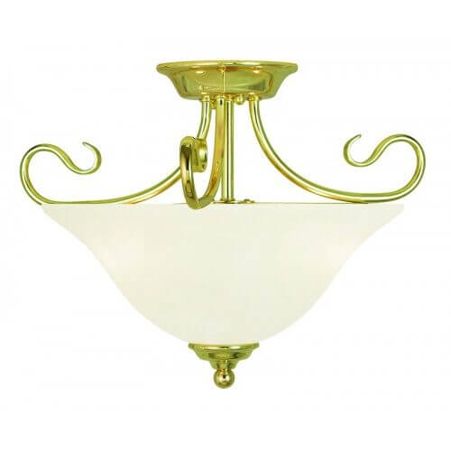 LIVEX LIGHTING 6121-02 Coronado Ceiling Mount Toronto