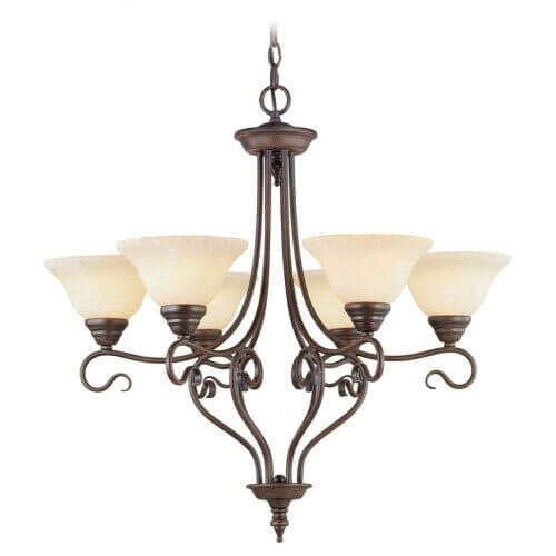 LIVEX LIGHTING 6126-58 Coronado Dinette Chandelier Edmonton