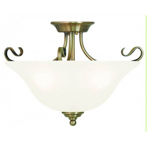 LIVEX LIGHTING 6130-01 Coronado Ceiling Mount Toronto