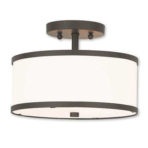 LIVEX LIGHTING 62626-07 Park Ridge Ceiling Mount Fredericton