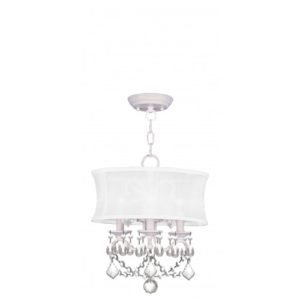 LIVEX LIGHTING 6303-03 Newcastle Lantern Ceiling Mount Mississauga