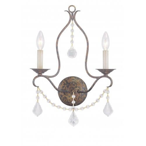 LIVEX LIGHTING 6422-71 Chesterfield Wall Sconce Montreal