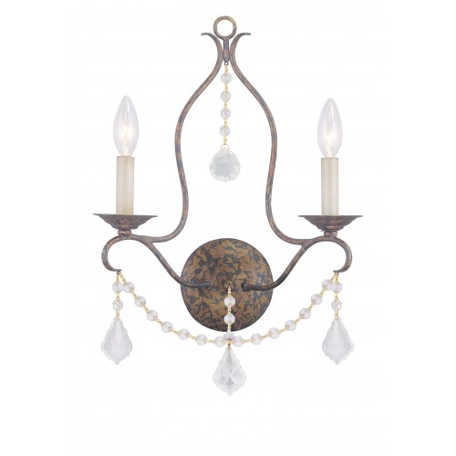 LIVEX LIGHTING 6422-71 Chesterfield Wall Sconce Montreal