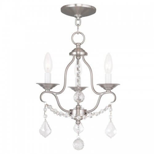 LIVEX LIGHTING 6423-91 Chesterfield Mini Chandelier Edmonton