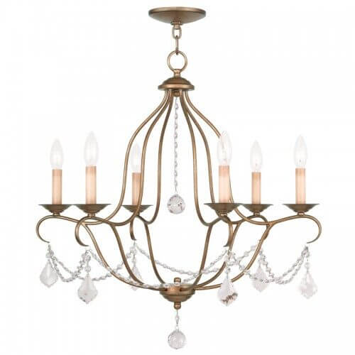 LIVEX LIGHTING 6426-48 Chesterfield Dinette Chandelier Toronto