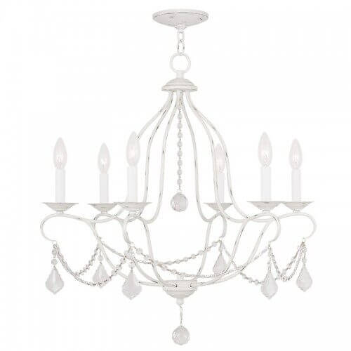 LIVEX LIGHTING 6426-60 Chesterfield Dinette Chandelier Montreal