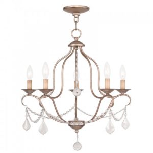 LIVEX LIGHTING 6435-73 Chesterfield Dinette Chandelier Ottawa