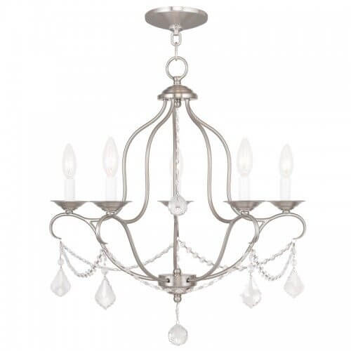 LIVEX LIGHTING 6435-91 Chesterfield Dinette Chandelier Quebec City
