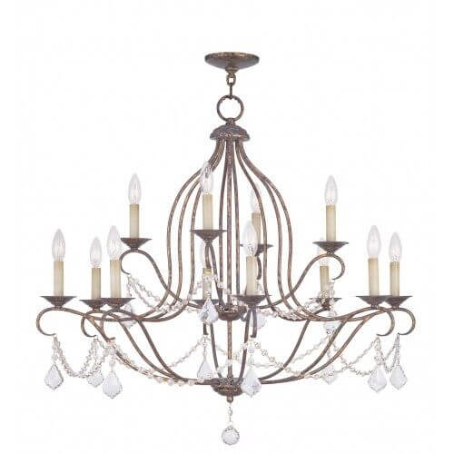 LIVEX LIGHTING 6438-71 Chesterfield Dinette Chandelier Ottawa