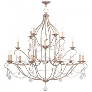 LIVEX LIGHTING 6439-73 Chesterfield Dinette Chandelier Winnipeg