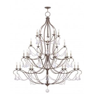 LIVEX LIGHTING 6459-71 Chesterfield Dinette Chandelier Montreal