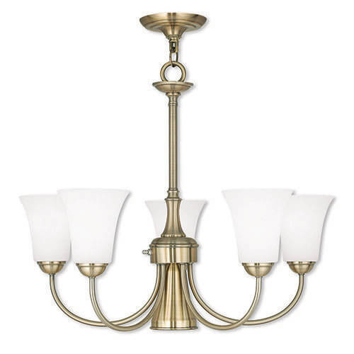 LIVEX LIGHTING 6465-01 Ridgedale Dinette Chandelier Calgary