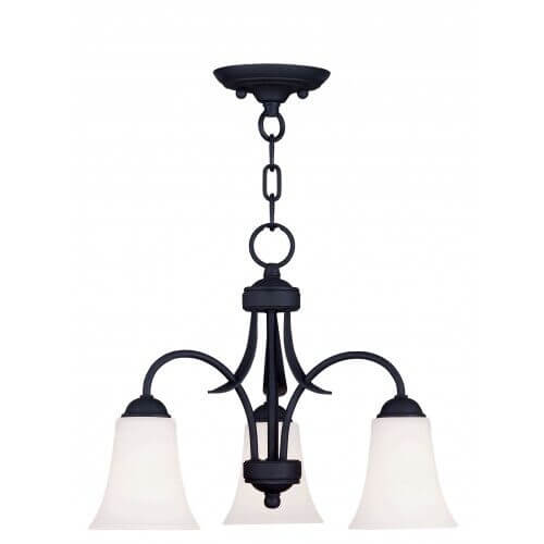 LIVEX LIGHTING 6474-04 Ridgedale Lantern Ceiling Mount Fredericton