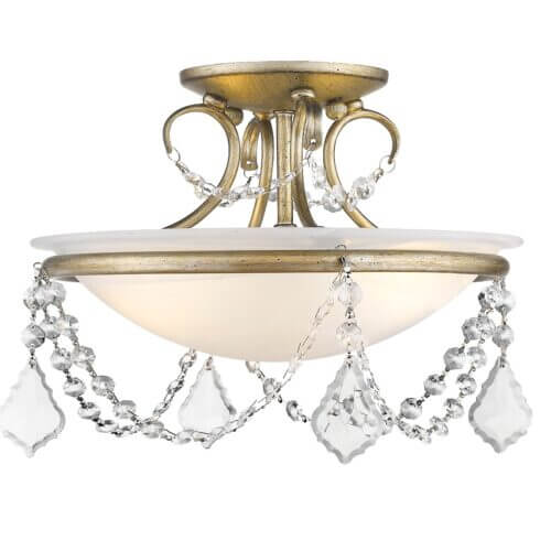 LIVEX LIGHTING 6523-73 Chesterfield Pennington Ceiling Mount Toronto