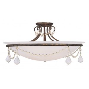 LIVEX LIGHTING 6526-71 Chesterfield Pennington Ceiling Mount Ottawa
