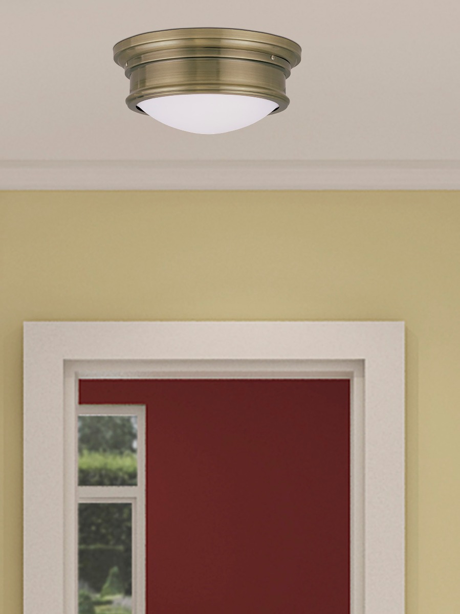LIVEX LIGHTING 7343-01 Astor Ceiling Mount Montreal