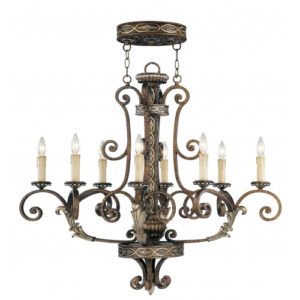 LIVEX LIGHTING 8538-64 Seville Dinette Chandelier Montreal