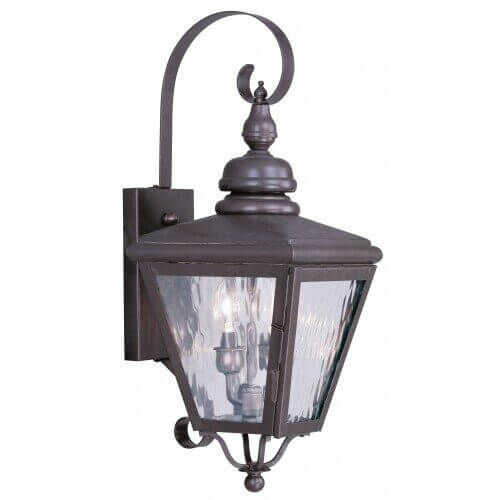 LIVEX LIGHTING 2031-07 Cambridge outdoor wall lantern Mississagua