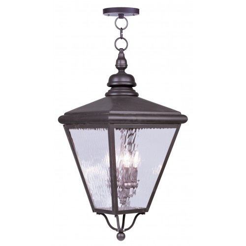 LIVEX LIGHTING 2037-07 Cambridge outdoor chain hung lantern Fredericton