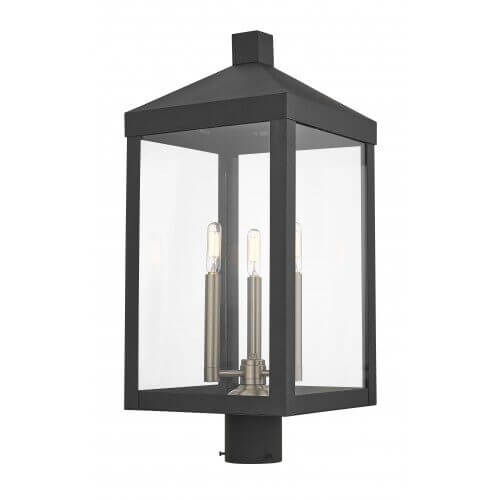 LIVEX LIGHTING 20586-04 Nyack post top lantern Mississauga