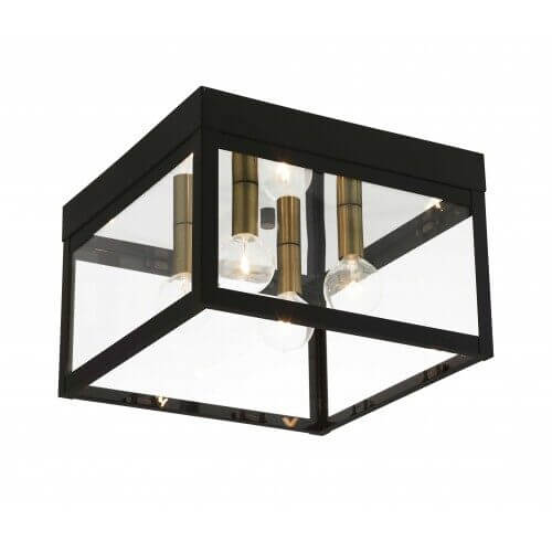 LIVEX LIGHTING 20589-07 Nyack Ceiling Mount Fredericton