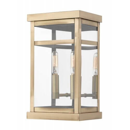 LIVEX LIGHTING 20702-01 Hopewell Wall Lantern Edmonton