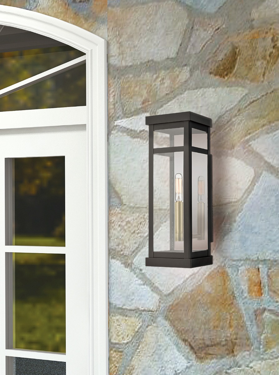 LIVEX LIGHTING 20703-07 Hopewell outdoor wall lantern Toronto